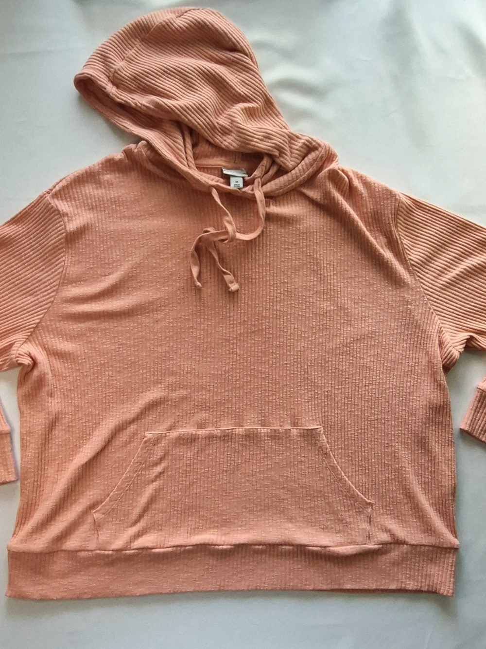 Coral Hoodie Super Stretchy Pullover